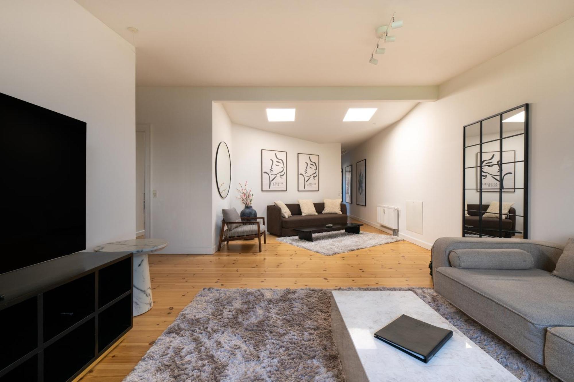 Bright 3Br Apartment With Balcony And Amazing Lake View 哥本哈根 外观 照片